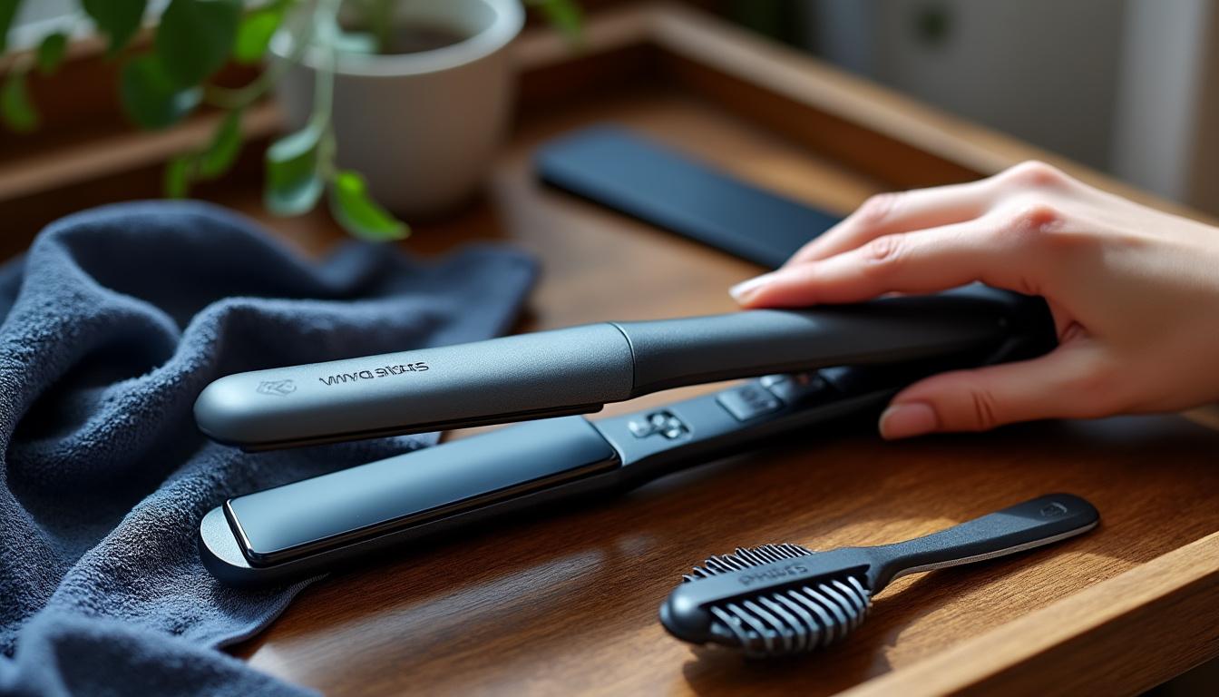 découvrez le lisseur philips à plaques larges, idéal pour des cheveux lisses et soyeux en un temps record. informez-vous sur son prix et ses caractéristiques techniques pour choisir le meilleur appareil de coiffure adapté à vos besoins.