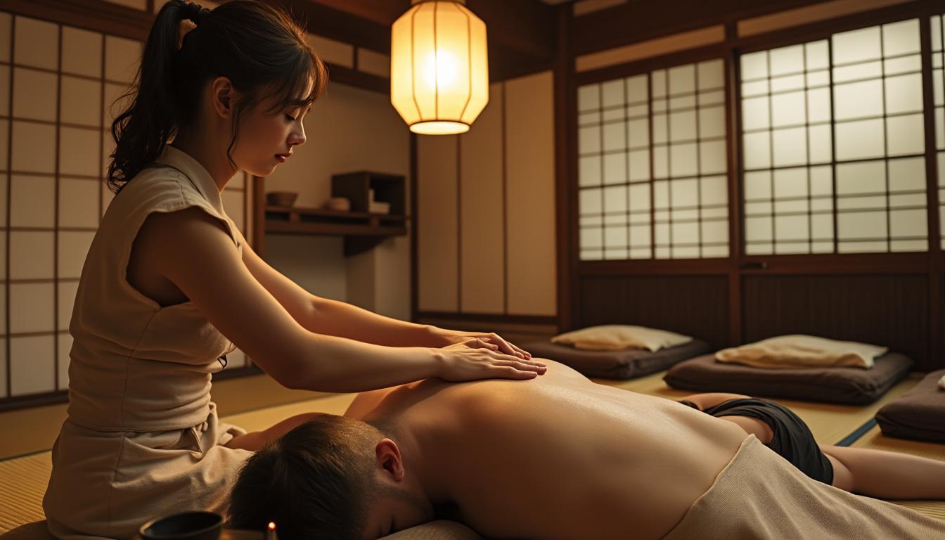 explorez les bienfaits du massage shiatsu, une technique japonaise traditionnelle qui stimule la circulation, réduit le stress et améliore votre bien-être général.