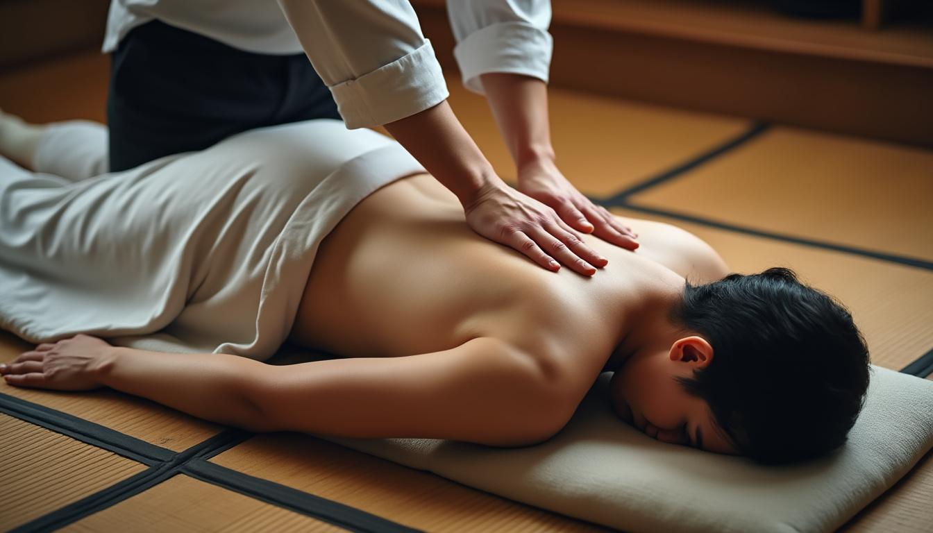 découvrez les bienfaits du massage shiatsu, une technique japonaise qui stimule l'énergie, soulage le stress et améliore votre bien-être général.