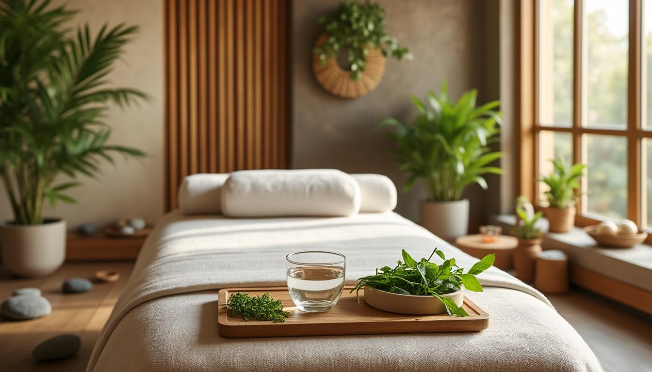 découvrez le green spa, un havre de paix où les soins professionnels naturels vous offrent détente et bien-être au cœur d'un environnement apaisant.
