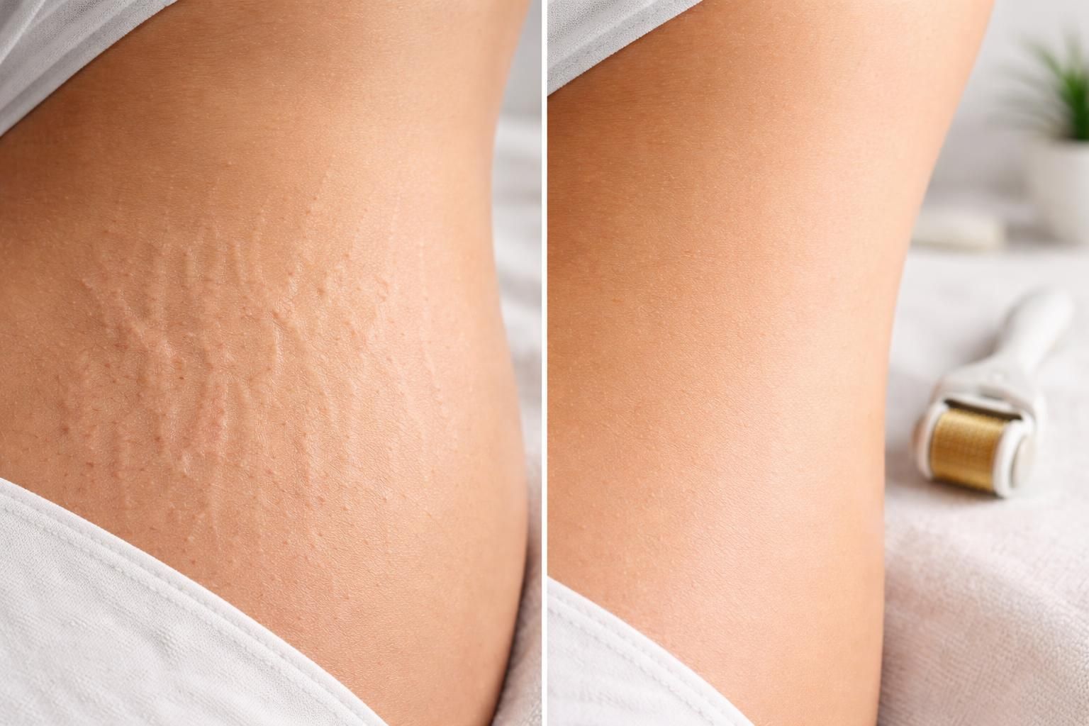découvrez les résultats impressionnants du microneedling et dermaroller contre les vergetures. une méthode révolutionnaire pour revitaliser votre peau et retrouver confiance et douceur.