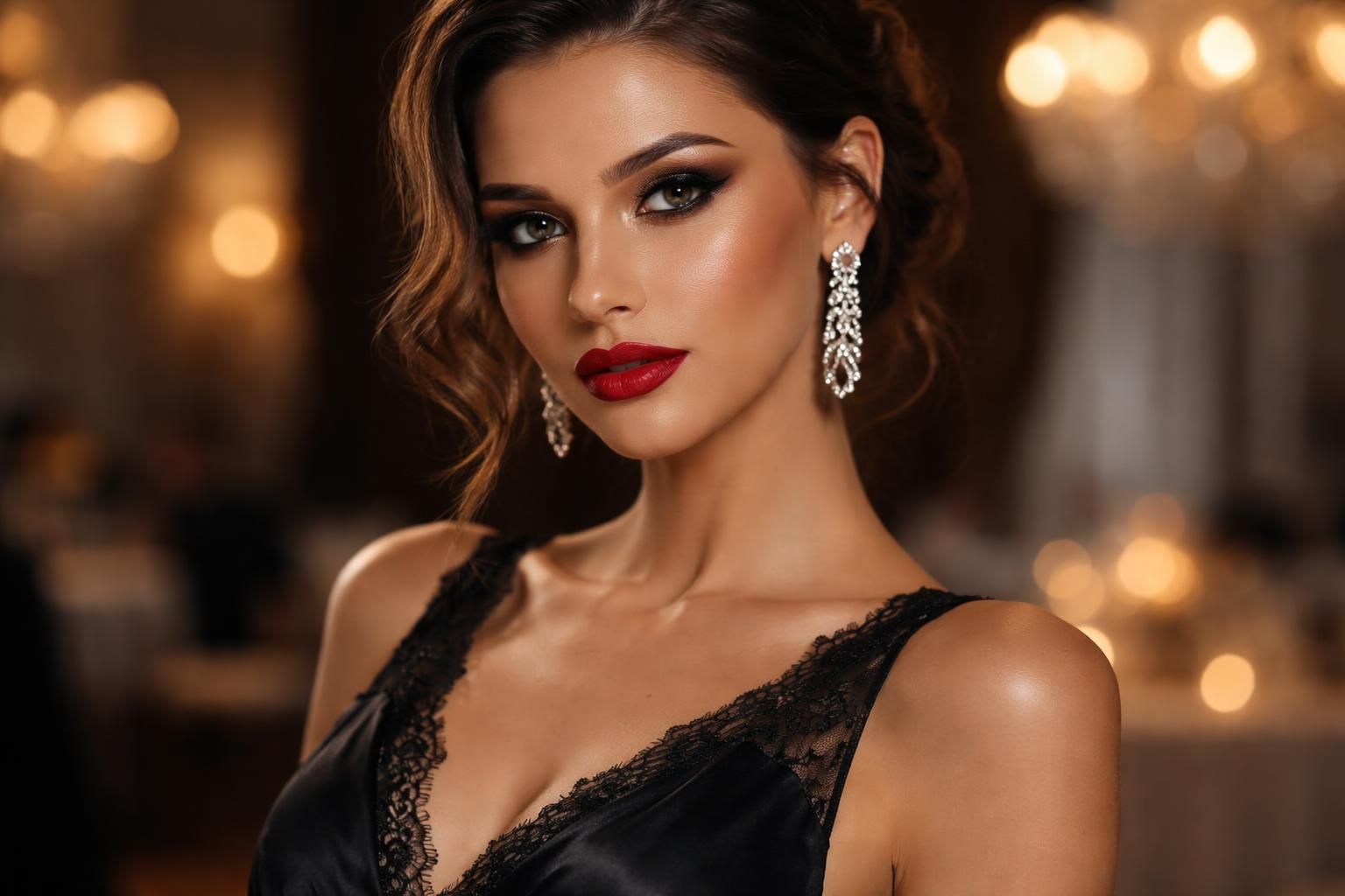 découvrez des idées inspirantes pour une soirée chic avec un maquillage parfait, mettant en avant le détail choc qui sublimera votre look féminin.