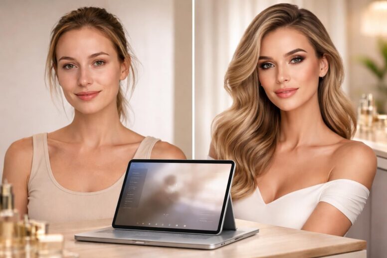 découvrez la nouvelle expérience premium du book beauté avant/après, désormais enrichie grâce à la tablette tactile microsoft pour des présentations interactives et innovantes.