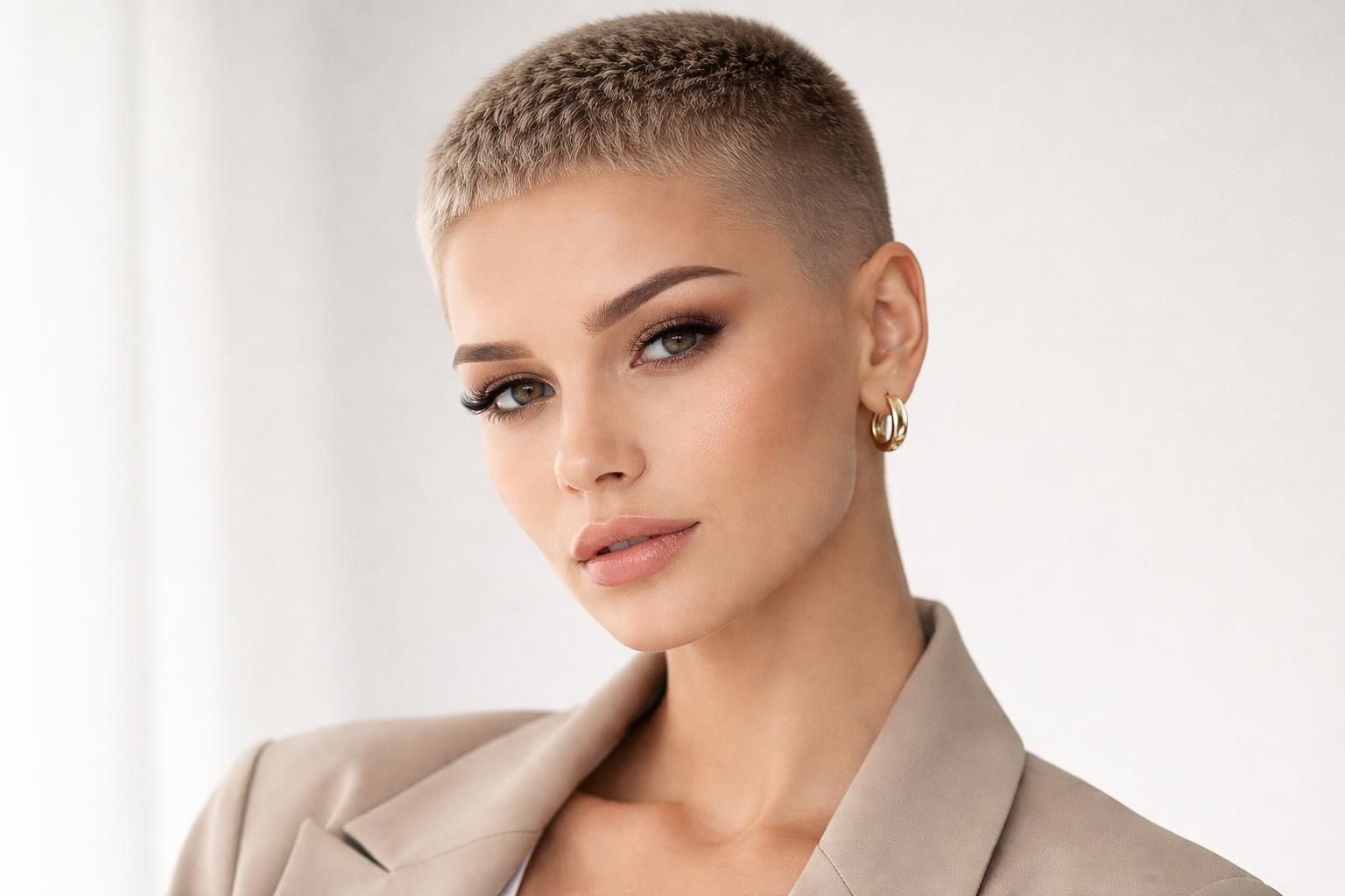 découvrez les tendances incontournables de la saison pour une coupe ultra courte femme réalisée à la tondeuse, alliant style et praticité pour un look moderne et audacieux.