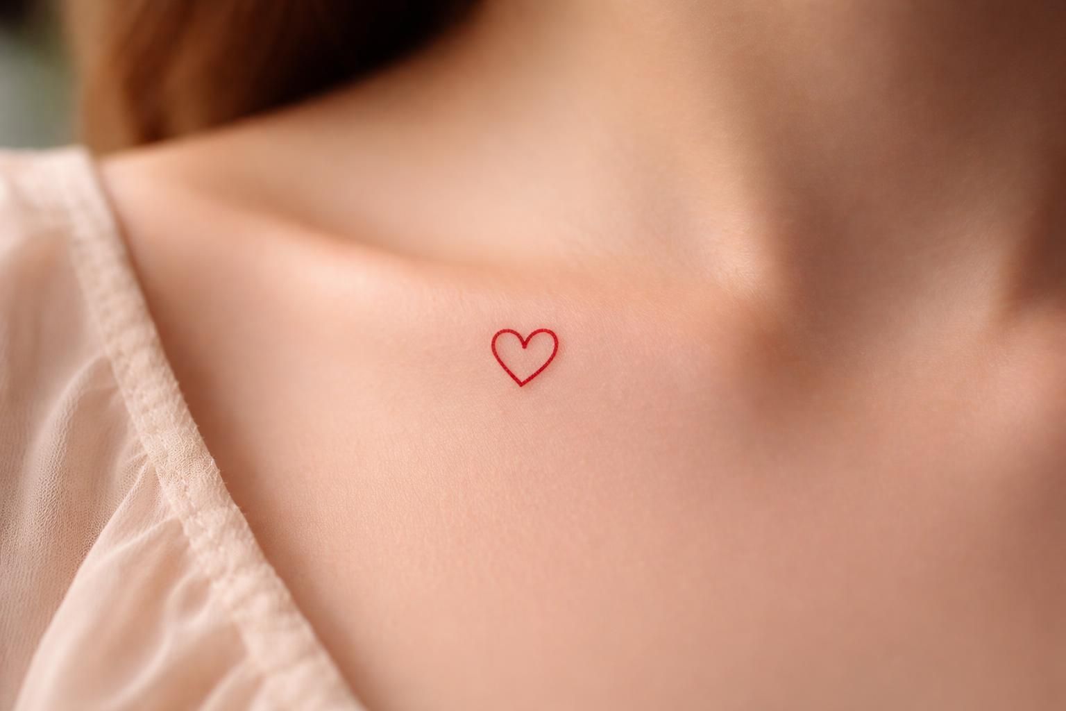 découvrez comment un petit tatouage cœur peut être un symbole élégant et discret pour exprimer vos émotions les plus profondes avec style.