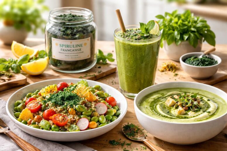 découvrez des recettes savoureuses mettant à l'honneur la meilleure spiruline française, pour allier plaisir gustatif et bienfaits nutritionnels.