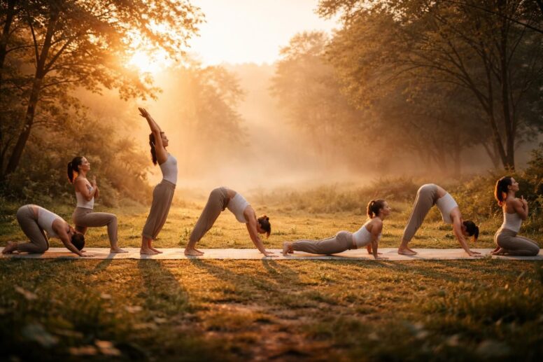 découvrez les bienfaits étonnants de surya namaskar, une pratique millénaire qui améliore la santé physique et mentale, équilibre l'énergie et favorise le bien-être global.