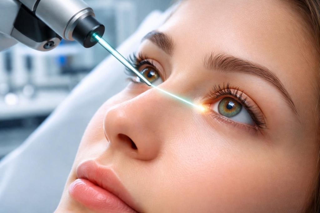 découvrez tout ce qu’il faut savoir sur le changement de couleur des yeux au laser : procédure, risques, avantages et conseils avant de vous lancer.