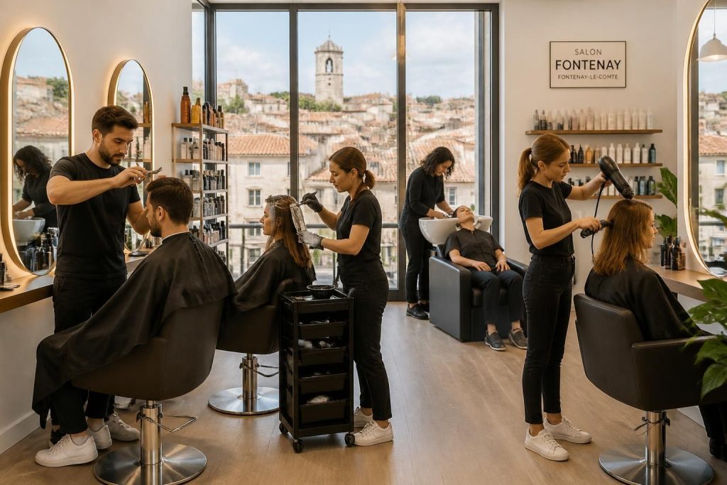 découvrez un aperçu complet des services proposés par les coiffeurs à fontenay-le-comte, incluant coupes, colorations, soins capillaires et conseils personnalisés pour sublimer votre style.