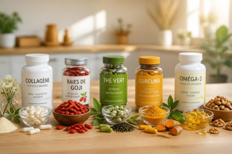découvrez le top 5 des compléments alimentaires anti-âge incontournables pour préserver votre jeunesse et votre vitalité. intégrez-les dès aujourd'hui dans votre alimentation pour un effet bénéfique sur votre peau et votre bien-être.